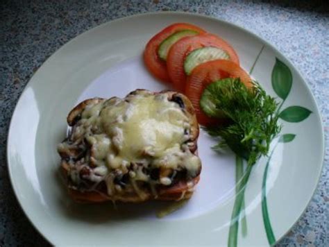 Champignon Toast Berbacken Rezept Mit Bild Kochbar De