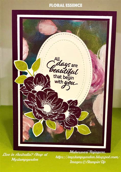 Floral Essence Stamp Set Mystampgarden