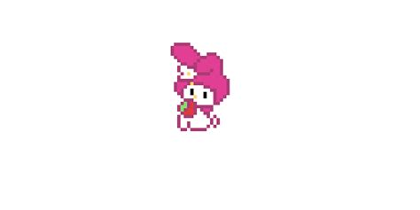 My Melody 0 0 Pixel Art