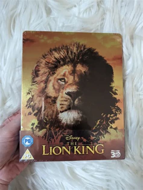 THE LION KING Live Action 4K UHD Steelbook Includes Blu Ray Sealed