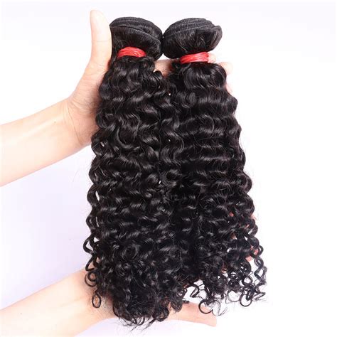 Raw Virgin Cuticle Aligned Human Hair Weave Curly Bundle Wholesale Raw