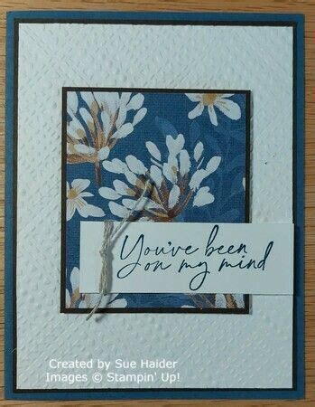 Stampin Up Wildly Flowering Project Pack Card 2 In 2024 Handmade