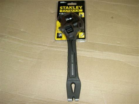 Stanley STA075081 250mm 10 Fatmax Demolition Wrench Capacity 37mm