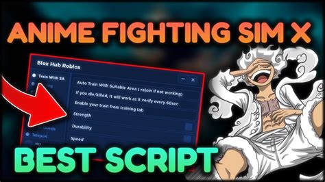 Update Anime Fighting Simulator X Hack Best Autofarm Gui