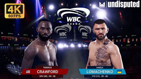 Terence Crawford Vs Vasyl Lomachenko Ultimate Boxing Battle Simulation