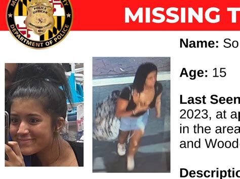 Missing 15 Year Old Girl Last Seen July 11 In Rockville Moco Police Rockville Md Patch