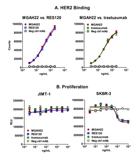 Her Binding And Anti Proliferative Activity A Her Binding Activity