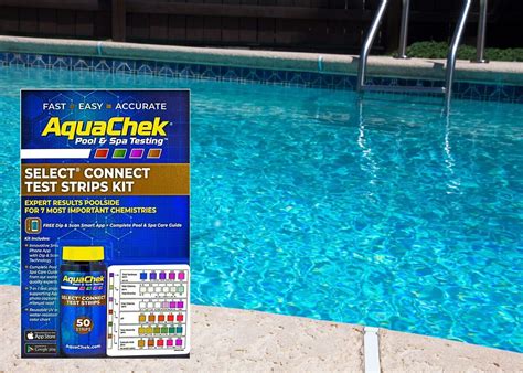 AquaChek 541604A Select 7 IN 1 Swimming Pool And Spa Test Strips