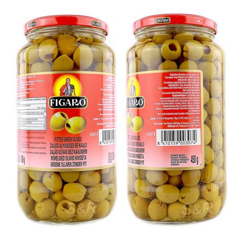 Figaro Pitted Green Olives 920g