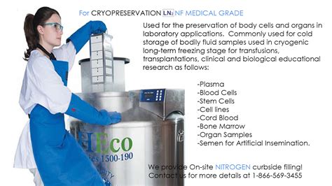 For CRYOPRESERVATION