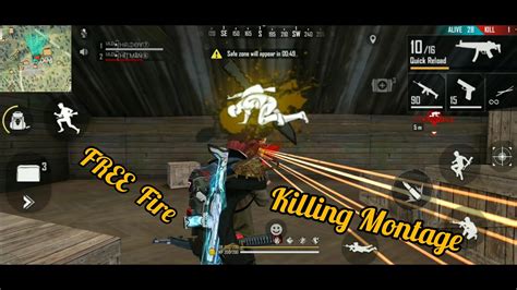 Free Fire Killing Montage Highlight Youtube