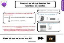 Leçon trace écrite cours Fractions CM2 pdf gratuit à imprimer