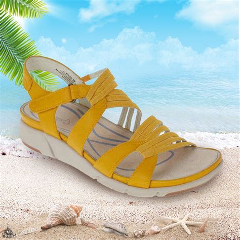 Womens Orthopedic Strappy Wedge Sport Sandal Infinitias