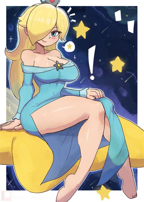 Rule 34 Blonde Hair Breasts Female Female Only Hair Over One Eye Mario Series Nintendo