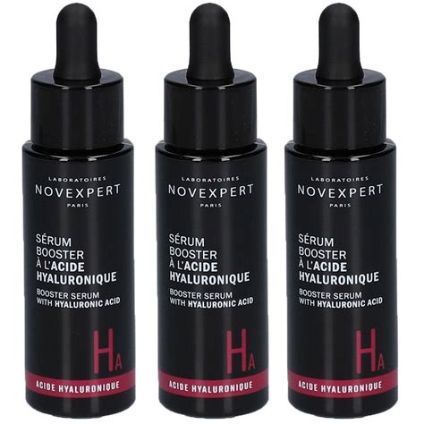 Laboratoires Novexpert Sérum Booster à l Acide Hyaluronique 3x30 ml