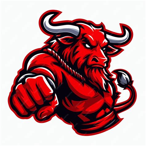 Angry bull logo | Premium AI-generated vector