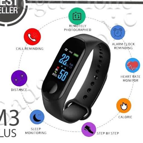 Jual Lumin M Plus Smartwatch Band Xiaomi Mi Band Smartband