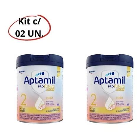 Formula Infantil Em Po Danone Aptamil Profutura 2 En Lata De 800g 6 A