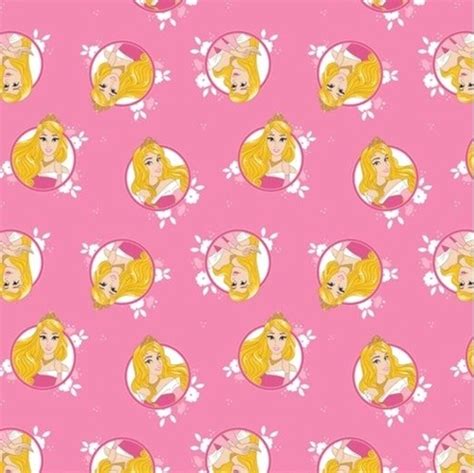 Cotton Fabric Character Fabric Disney Forever Princess Aurora In