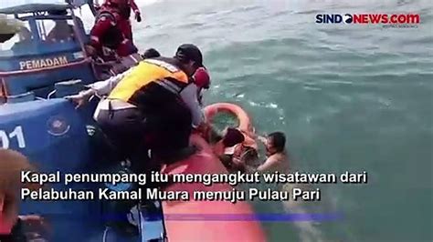 Kapal Tenggelam Di Perairan Kepulauan Seribu Selatan Diduga Bocor Pada