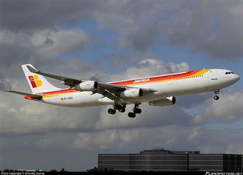 EC KOU Iberia Airbus A340 313 Photo By Orlando Suarez ID 358074