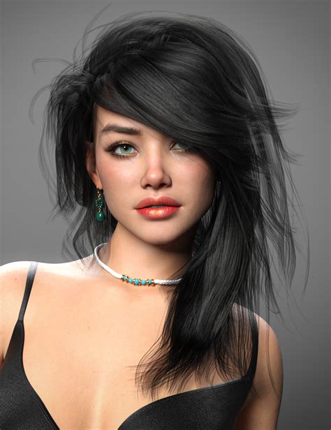 Mystical Hair For Genesis 9 Daz 3d