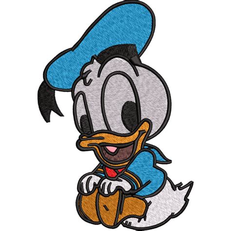 Donald Duck Head Drawing