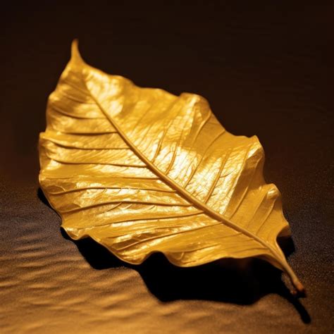 Premium Ai Image Leaf Wallpaper
