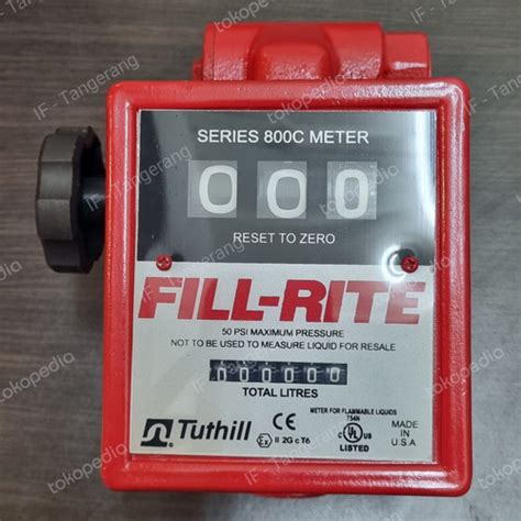 Jual Flow Meter Fill Rite Tuthill Asli Usa Series Kab Tangerang