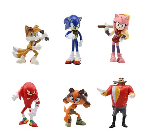 Buy Sonic The Hedgehog Action Figures Pack Collectible Figures With