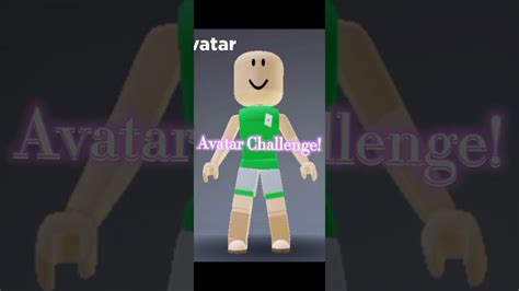 Roblox Avatar Challenge No Robux Youtube