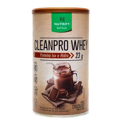 Cleanpro Whey Chocolate 450 G Nutrify Ugami Mercado Natural