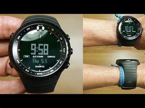 Suunto Core All Black Med Tu Ac Th