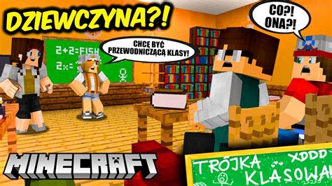 🚌😱 Wybieramy TrÓjkĘ KlasowĄ Minecraft Ekstra SzkoŁa Youtube