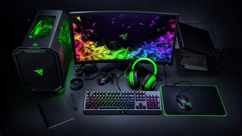 R Λ Z Ξ R Razer Twitter Gaming computer setup Gaming computer