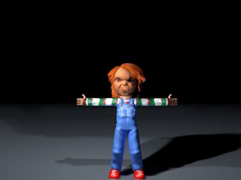 Childs Play Chucky 3d Model Turbosquid 1283368