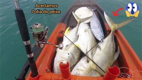 Pesca oceânica Cardume gigante de peixe Pesca caiaque YouTube