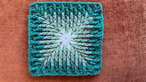 Learn How To Crochet This Mosaic Granny Square In Just 4 Rounds With