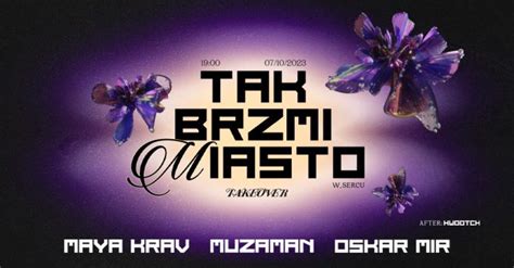 Tak Brzmi Miasto Takeover Zapowied Kulturalne Media