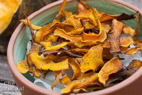 Chips Di Zucca Mantovana Al Rosmarino Croccanti E Light