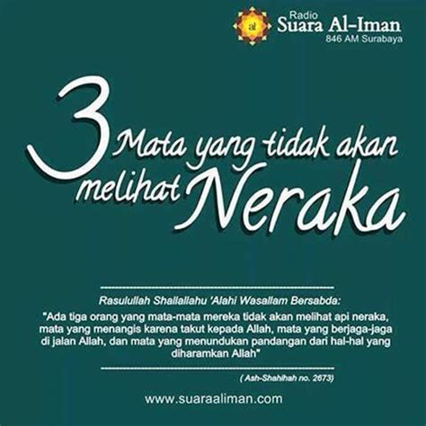 Tiga Mata Yang Tidak Akan Melihat Neraka Learn