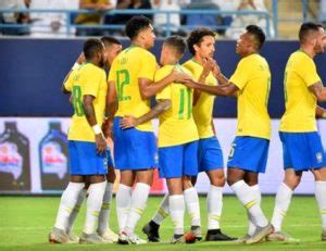 Brasil vence Arábia Saudita por 20 em amistoso sem brilho MA O