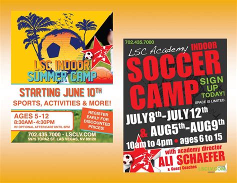 Camps Longevity Sports Center Indoor Soccer