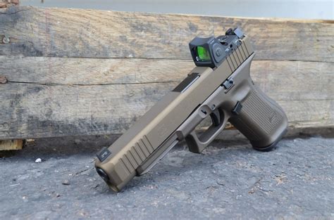 Glock Gen Mos X Werks Midnight Burnt Bronze Trijicon Rmr Supp Ns