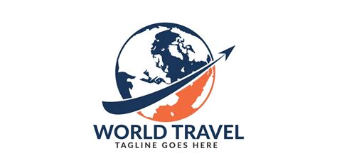 World Travel Logo Design by IKAlvi | Codester