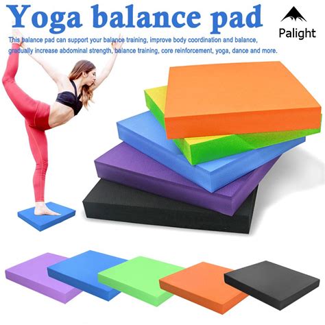 PA Balance Foam Pad Yoga Mat Exercise Non Slip Waterproof Soft For