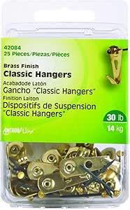 Hillman Picture Hangers Lb Card Picture Hanging Hardware Amazon