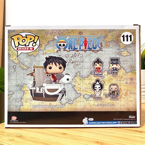 Funko Nycc Shared Sticker Funko Pop Rides One Piece Luffy With Going