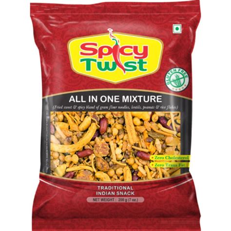 Spicy Twist Indian Snack Mix All In One Mixture 7 Oz 1 Pack