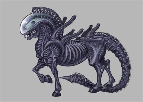 Xenomorph Horse 22 By Noupie On Deviantart